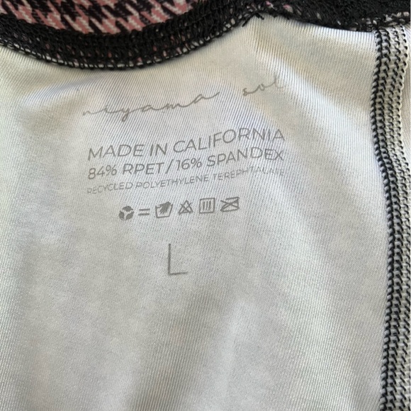 Niyama Sol Leggings Womens Sz. L Amelia Rose Ankle Yoga Active Athleisure - Picture 7 of 7